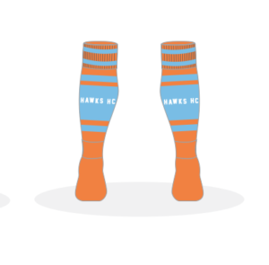 Hawks Socks Back