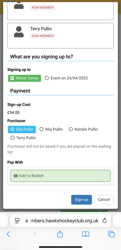 Complete Signup