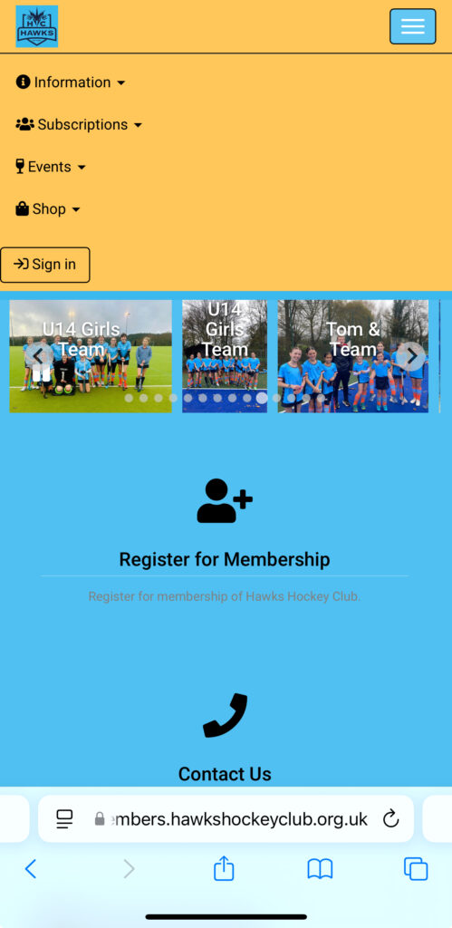 Menu icon